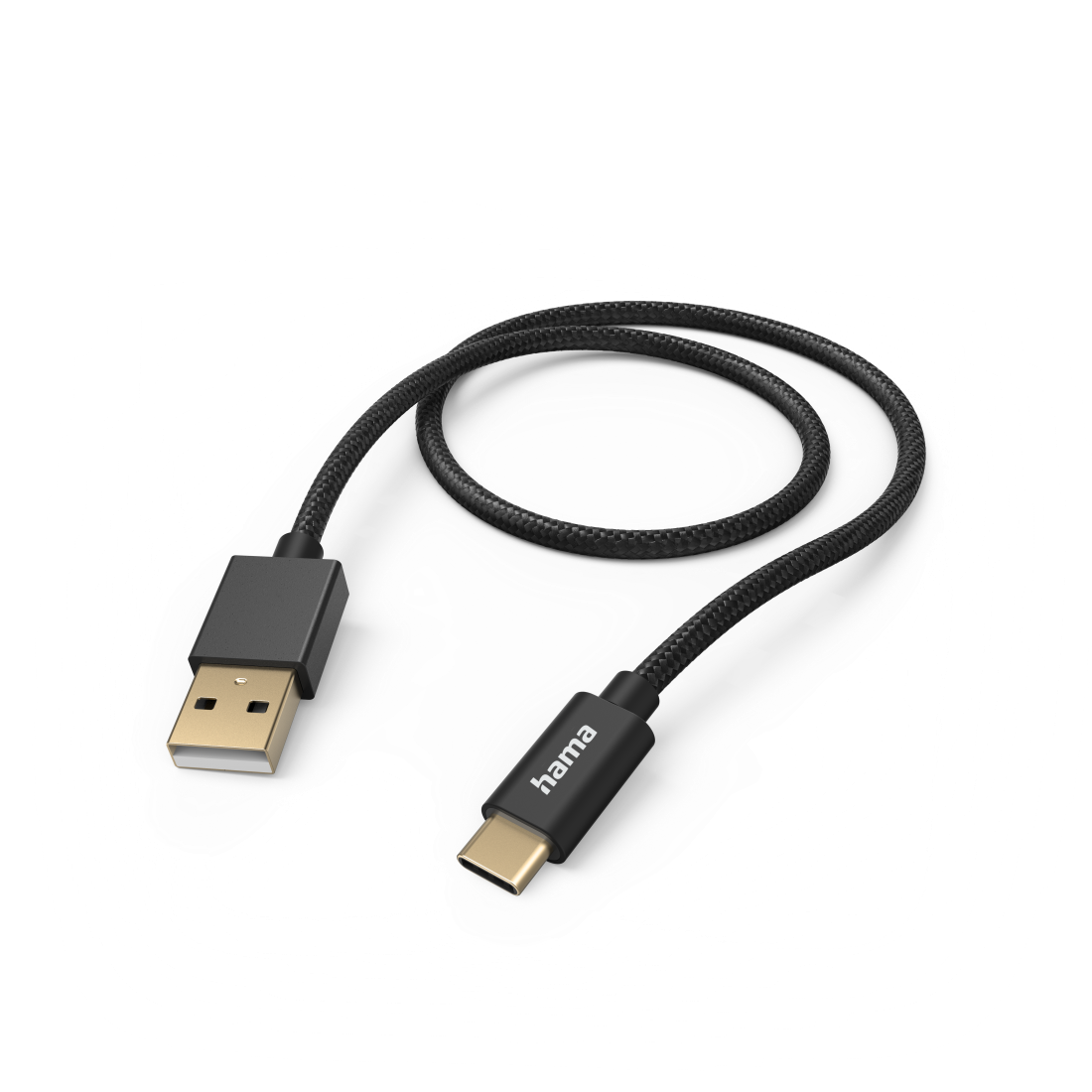 Hama “Fabric” cable, USB-A – USB-C, 1.5 m, nylon