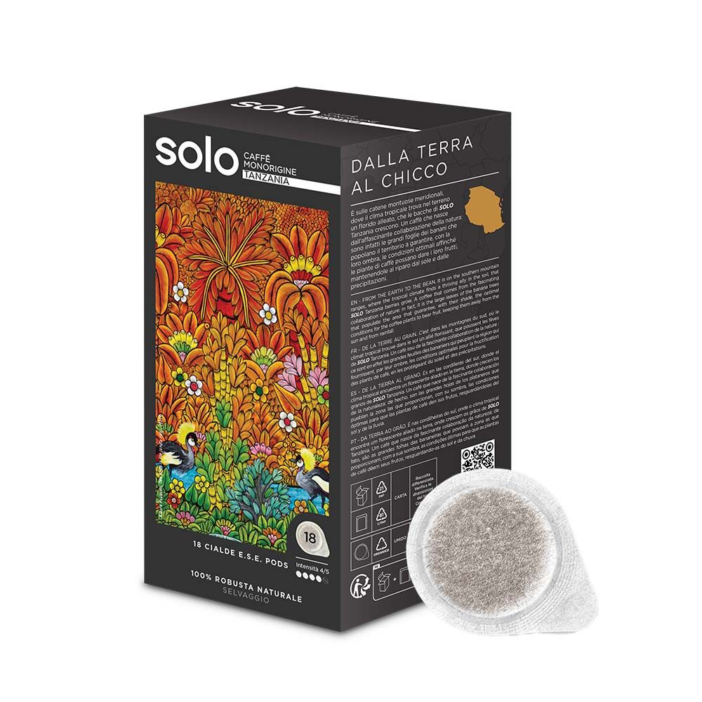 SOLO Caffè Monorigine Tanzania 18 Pods